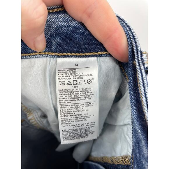 Old Navy Jeans Womens 14 Higher High Rise Flare Mary Kate Medium Wash Denim - Picture 4 of 5